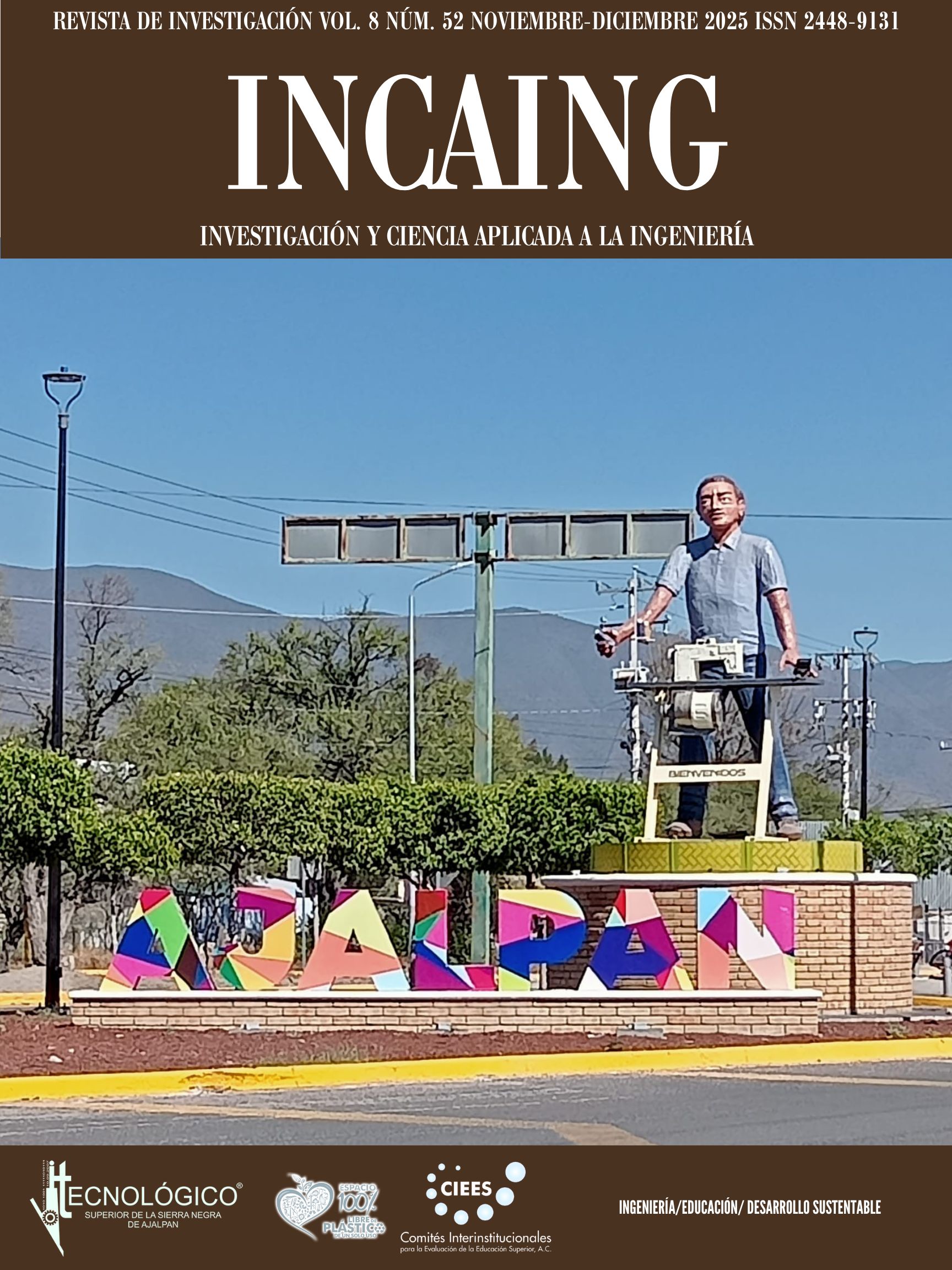 					Ver Vol. 8 Núm. 52 (2025): Edición 52 noviembre - diciembre
				